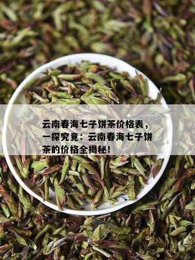 云南春海七子饼茶价格表，一探究竟：云南春海七子饼茶的价格全揭秘！