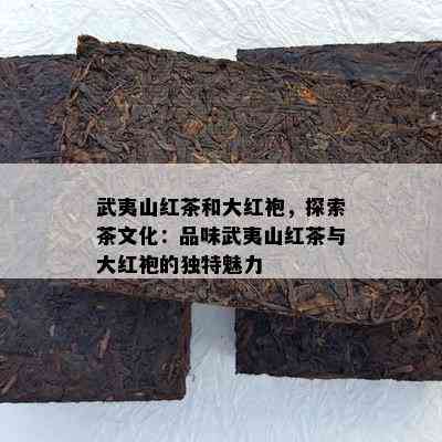 武夷山红茶和大红袍，探索茶文化：品味武夷山红茶与大红袍的独特魅力