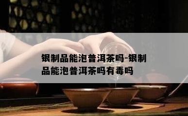 银制品能泡普洱茶吗-银制品能泡普洱茶吗有吗