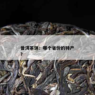 普洱茶饼：哪个省份的特产？