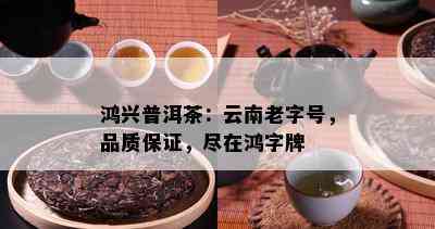 鸿兴普洱茶：云南老字号，品质保证，尽在鸿字牌