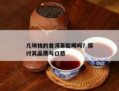 几块钱的普洱茶能喝吗？探讨其品质与口感