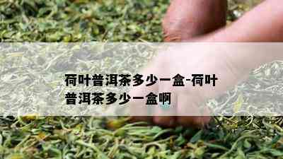 荷叶普洱茶多少一盒-荷叶普洱茶多少一盒啊