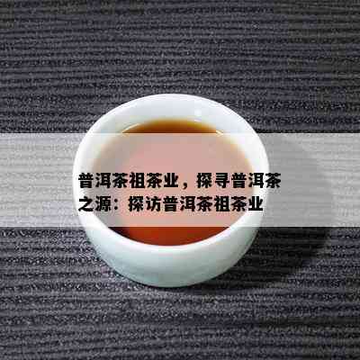 普洱茶祖茶业，探寻普洱茶之源：探访普洱茶祖茶业