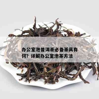 办公室泡普洱茶必备茶具有何？详解办公室泡茶方法