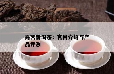 嘉茗普洱茶：官网介绍与产品评测