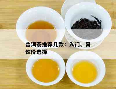 普洱茶推荐几款：入门、高性价选择