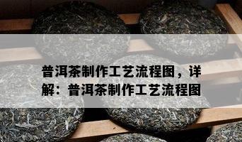 普洱茶制作工艺流程图，详解：普洱茶制作工艺流程图