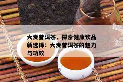 大麦普洱茶，探索健康饮品新选择：大麦普洱茶的魅力与功效