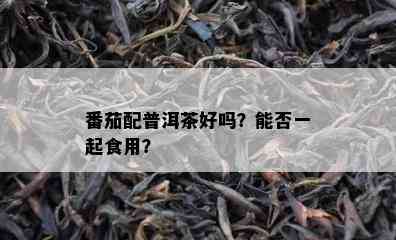 番茄配普洱茶好吗？能否一起食用？