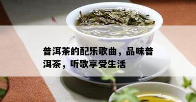 普洱茶的配乐歌曲，品味普洱茶，听歌享受生活