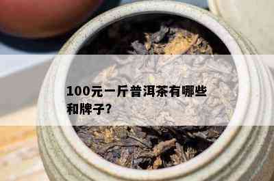 100元一斤普洱茶有哪些和牌子？