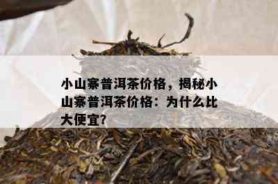 小山寨普洱茶价格，揭秘小山寨普洱茶价格：为什么比大便宜？