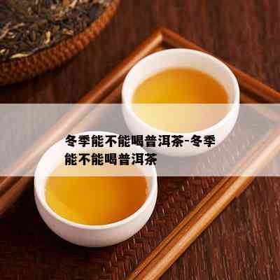 冬季能不能喝普洱茶-冬季能不能喝普洱茶