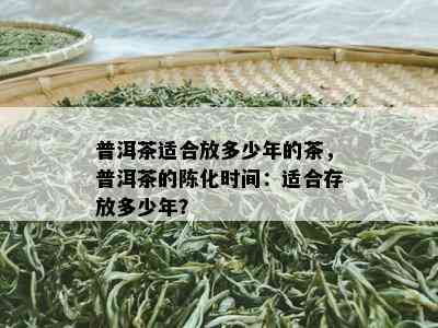 普洱茶适合放多少年的茶，普洱茶的陈化时间：适合存放多少年？