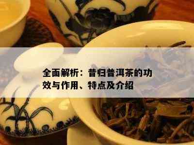 全面解析：昔归普洱茶的功效与作用、特点及介绍