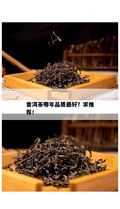 普洱茶哪年品质更好？求推荐！