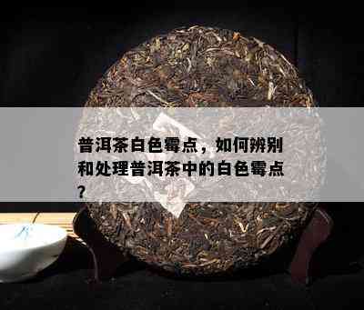 普洱茶白色霉点，怎样辨别和解决普洱茶中的白色霉点？