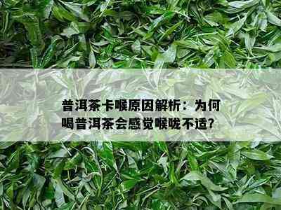 普洱茶卡喉原因解析：为何喝普洱茶会感觉喉咙不适？