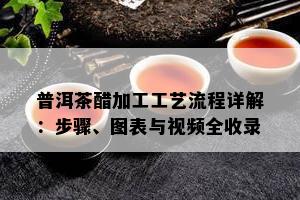 普洱茶醋加工工艺流程详解：步骤、图表与视频全收录