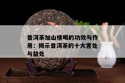 普洱茶加山楂喝的功效与作用：揭示普洱茶的十大害处与益处