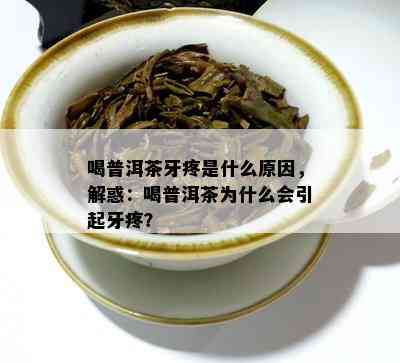 喝普洱茶牙疼是什么起因，解惑：喝普洱茶为什么会引起牙疼？