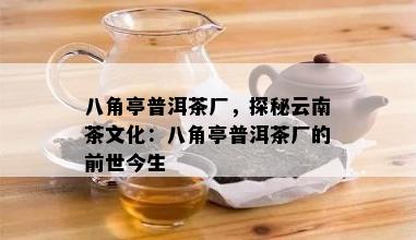 八角亭普洱茶厂，探秘云南茶文化：八角亭普洱茶厂的前世今生