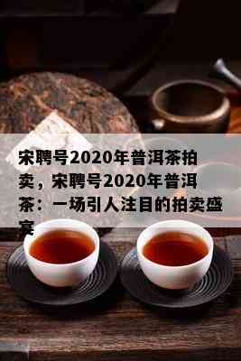 宋聘号2020年普洱茶拍卖，宋聘号2020年普洱茶：一场引人注目的拍卖盛宴