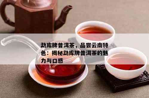 勐库牌普洱茶，品尝云南特色：揭秘勐库牌普洱茶的魅力与口感