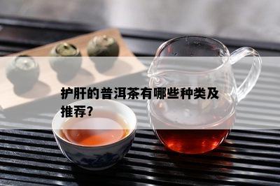 护肝的普洱茶有哪些种类及推荐？