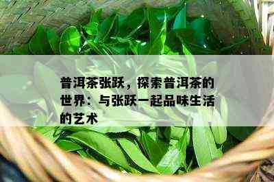 普洱茶张跃，探索普洱茶的世界：与张跃一起品味生活的艺术