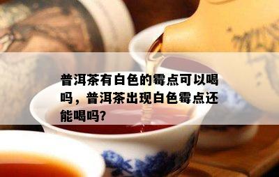 普洱茶有白色的霉点可以喝吗，普洱茶出现白色霉点还能喝吗？