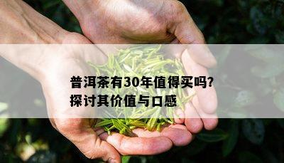 普洱茶有30年值得买吗？探讨其价值与口感