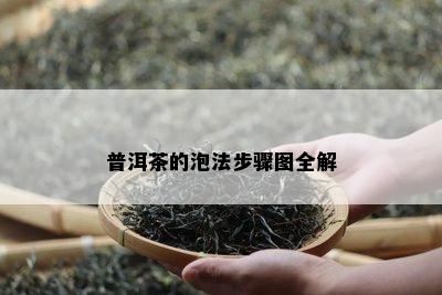 普洱茶的泡法步骤图全解