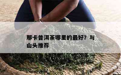 那卡普洱茶哪里的更好？与山头推荐