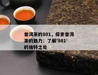 普洱茶的801，探索普洱茶的魅力：了解'801'的独特之处