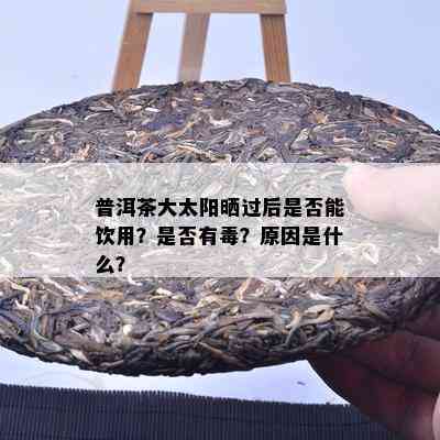 普洱茶大太阳晒过后是否能饮用？是否有？原因是什么？