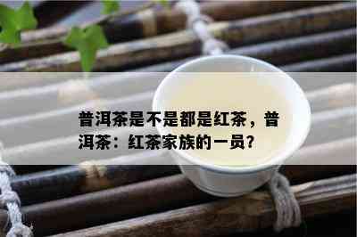 普洱茶是不是都是红茶，普洱茶：红茶家族的一员？