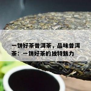 一饼好茶普洱茶，品味普洱茶：一饼好茶的独特魅力