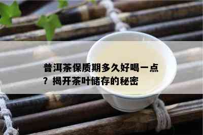 普洱茶保质期多久好喝一点？揭开茶叶储存的秘密