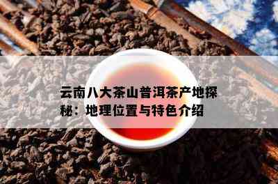 云南八大茶山普洱茶产地探秘：地理位置与特色介绍