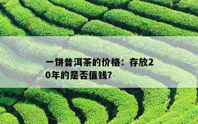 一饼普洱茶的价格：存放20年的是否值钱？