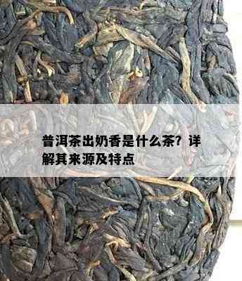 普洱茶出奶香是什么茶？详解其来源及特点