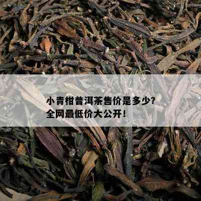 小青柑普洱茶售价是多少？全网更低价大公开！