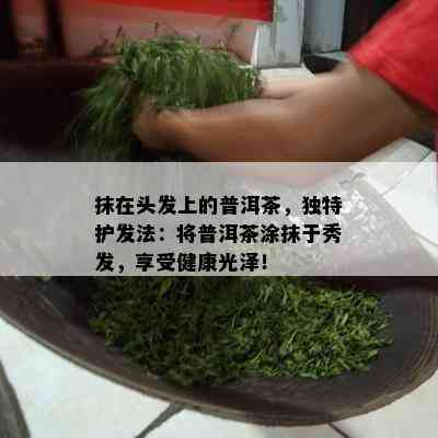 抹在头发上的普洱茶，独特护发法：将普洱茶涂抹于秀发，享受健康光泽！