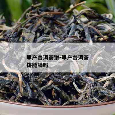 早产普洱茶饼-早产普洱茶饼能喝吗