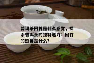 普洱茶回甘是什么感觉，探索普洱茶的特别魅力：回甘的感觉是什么？