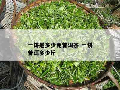 一饼是多少克普洱茶-一饼普洱多少斤