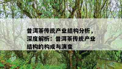 普洱茶传统产业结构分析，深度解析：普洱茶传统产业结构的构成与演变