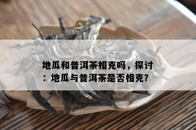 地瓜和普洱茶相克吗，探讨：地瓜与普洱茶是否相克？